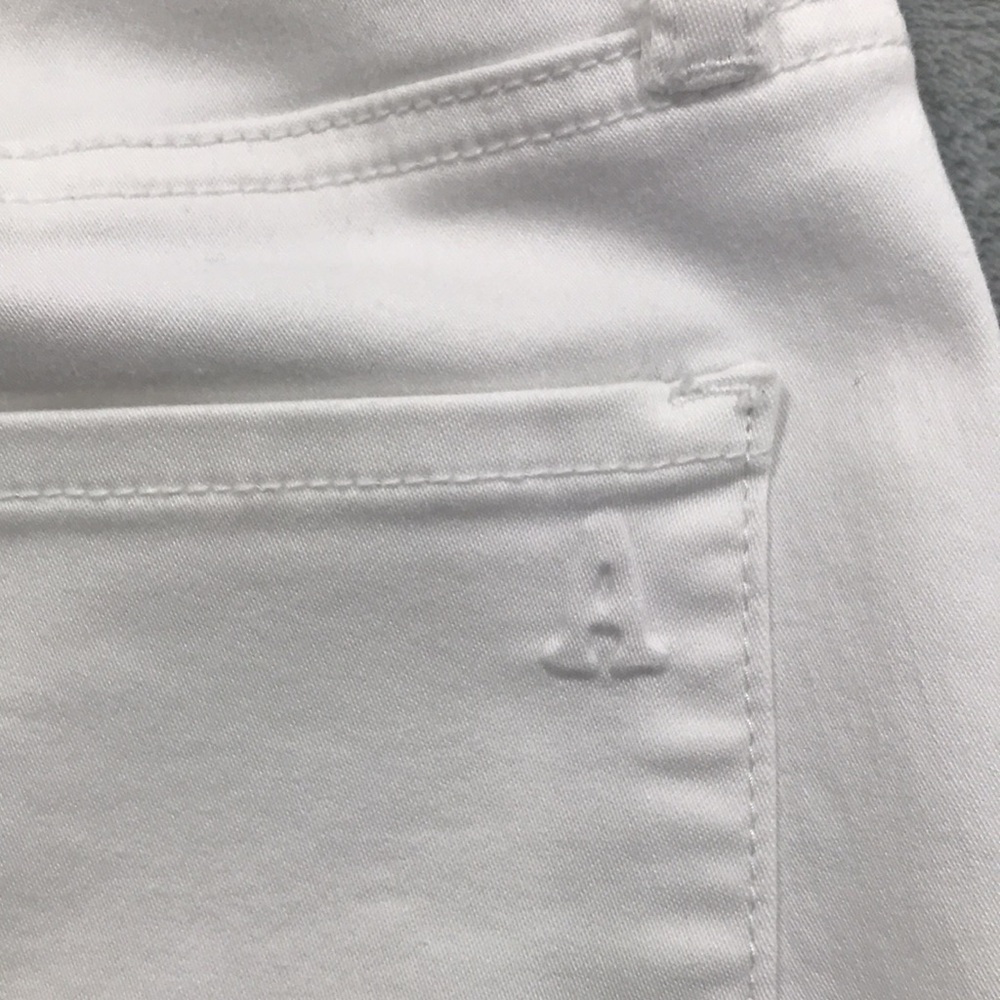 Articles of Society "Sarah" White Mid-Rise Skinny Jeans 5350CR-910E Size 30 - Picture 8 of 11